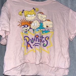 Crop top 90s theme top